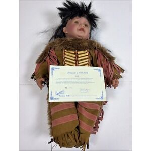 Vintage Duck House Native American " Kuruk 19" Doll Without Box Limited Edition